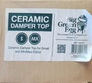 Ceramic Damper Top For Small And Minimax Eggs Std 401311. Fixed Price $40.73.