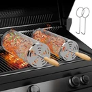 Rolling Basket, Grilling Gifts For Men Dad Birthday, 2PCS Nesting Grill.... Fixed Price $31.29.