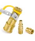 Gaspro 1/4" Propane Quick Fittings Kit Lp Connections For Eas. Fixed Price $20.03.