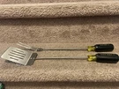 Klein Tools Bar-b-que Grill Stainless Steel Spatula & Fork 17" Bbq Set. Fixed Price $11.47.