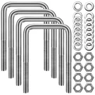 Sets Square Bolts, Inch Wide 304 Stainless Steel U-bolt, 1/2" X 1/1.... Fixed Price $50.39.