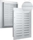 2 Pack Shipping Container Vents Heavy Duty Steel Louvered Air Panels- White. Fixed Price $114.95.