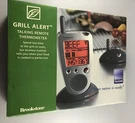 Brookstone Grill Alert Talking Remote Thermometer Original Box AT56. Fixed Price $20.00.