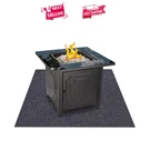 Portable Fire Pit Mat 36"X30" Heat Resistant And Spill-proof For Outdoor Use. Fixed Price $24.29.