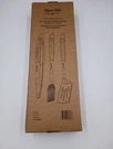 New! Dyna Glo Grill 3 Piece Tool Set Stainless Steel Premier Tongs Brush Spatula. Fixed Price $29.69.