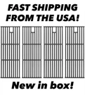 Keesha Grill Grates Bull Lion Premium 8MM Heavy Duty Cast Iron 65073 L7500. Fixed Price $64.99.