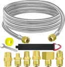 12 Feet High Pressure Braided Propane Hose Extension With Conversion Coupling 3/. Fixed Price $52.36.