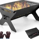 Odoland Camping Campfire Grill, Portable Folding Charcoal Grills. Fixed Price $129.99.