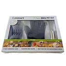Nos 2017 Cuisinart Bbq Pit Kit 7PC Shredding Claws Gloves Injector/needle. Fixed Price $36.29.