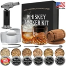 Shllkttry Whiskey Smoker Kit Natural Wood Torch Cocktail Infuser 15PC. Fixed Price $61.99.