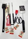 Expert Grill Steel Soft Grip Tool Set, 6-PIECES. Fixed Price $39.99.