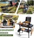 Griddle Stand Fit For Blackstone 22 & 17 Inch, Portable Grill With.... Fixed Price $161.95.