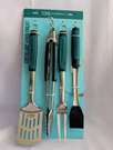 Char-broil 4PC Comfort Grip Tool Heat Resistance Grill Cookware Set. Fixed Price $17.99.