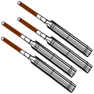 Norpro Nonstick Grilling Kabob Baskets, Set Of 4. Fixed Price $38.44.