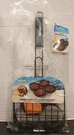 Corona Hamburger Grilling Basket Bbq Campfire Rack 19 W/ Wooden Handle. Fixed Price $19.89.