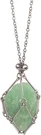 Handmade Crystal Holder Necklace - Stainless Steel Cage For Stone, Penda. Fixed Price $7.04.
