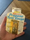 Vintage Hammerhead Accu-level Magnetic Removable Propane Tank Gauge Nos Sealed. Fixed Price $19.99.