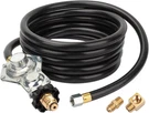 F273684 12 Ft Propane Tank Hose With Two Stage Regulator Compatible Mr Heat. Fixed Price $50.93.