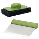 Little Griddle GK540 Heavy Duty Professional Grade Stainless Steel Blade Scra.... Fixed Price $17.32.
