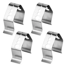 4PCS/SET Universal Stainless Steel Bbq Thermometer Probe Clip Holder Smoke. Fixed Price $12.99.