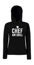 Chef At The Grill Girlie Hoodie. Fixed Price $34.78.