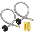 1.5FT Rv Propane Pigtail Hose, 2PACK 304STAINLESS Steel Tank Ga.... Fixed Price $40.51.