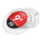 Idl Packaging 9"ROUND Dome Lid For Foil Pan (pack Of 50) - Clear Plastic. Fixed Price $35.06.
