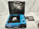 Coleman Portable 1-BURNER Butane Gas Stove Btu W/case, Blue New Out Of Box. Fixed Price $29.99.