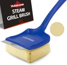 19" Large Bristle-free Steam Cleaning Grill Brush,replaceable Bbq Head,. Fixed Price $36.99.