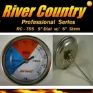 5" RCT55 Bbq Charcoal Gas Electric Grill Smoker Pit Thermometer Stem 50-550. Fixed Price $58.95.