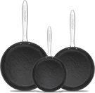 Imarku Frying - 8&10&12 Inch Set Black. Fixed Price $102.57.