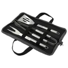 New 3 Piece Stainless Steel Bbq Tool Set & Case One Collection. Fixed Price $29.99.