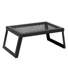 Kffkff Collapsible Outdoor Grill, Robust Steel Mesh Structure, 18". Fixed Price $23.57.