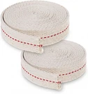 3/4 Inch Oil Lamp Wick, 2 Rolls 13 Feet Flat Cotton Replacement For. Fixed Price $12.81.