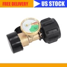 Propane Tank Gauge Rv Pressure Brass Adapter Gas Level Meter Grill Bbq Indicator. Fixed Price $11.95.