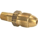 ME318 1/4" Male Npt To Hard Nose Pol Full Flow Marshall Excelsior Propane Lpg. Fixed Price $9.95.
