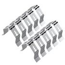 10 Pieces 3-HOLE Probe Holder, Clip Meat Grill Temp Barbecue Universa. Fixed Price $10.48.