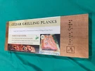 Western Red Cedar Grilling Planks New (2) Sealed By Sautee Company. Fixed Price $15.00.