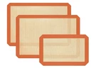 Koolstuffs Silicone Baking Mat Pack Of 3 Reusable Nonstick Oven Safe Red Sheets. Fixed Price $24.98.