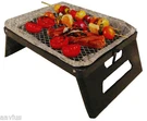 Instant Portable Grill Stand Barbeque Ez Foldable Legs Charcoal Bbq Rack. Fixed Price $19.93.