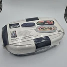 Torelli Outdoor Adventure Bbq Prep & Serve Tray Two-tiered Container Blue White. Fixed Price $9.99.