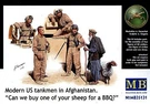 Master Box Mb 1/35 35131 Us Tankmen "can We Buy One Of Your Sheep For Bbq?". Fixed Price $20.85.