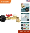 Propane Refill Adapter, 1 Pound Bottles From 20LB Tank, Easy To Use, Sol.... Fixed Price $29.59.