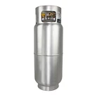 Flame King 43.5 Lb Aluminum Lightweight Cylinder W/ Gauge & Fill Valve. Fixed Price $369.95.