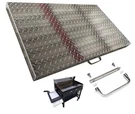 Cover For Blackstone Griddle 28" With Rear Grease Collection Diamond Plate. Fixed Price $49.99.