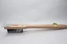 Carlisle Wood Handle Scraper W/carbon Steel Bristles Tan 20" 4557100. Fixed Price $15.57.