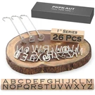 26PCS Mini 1" Branding Irons, Alphabet Custom Wood Personalized Fo. Fixed Price $109.03.