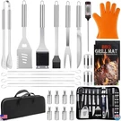 28-PIECE Stainless Steel Bbq Tool Set Perfect Grilling Gifts For Men!. Fixed Price $50.34.