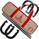 Budweiser Horseshoe Set With Carry Case. Fixed Price $61.69.