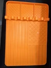 Grill Black Stone Rodnsurw 1 Pcs Silicone Griddle Tools Mat For Bbq Caddy Orange. Fixed Price $16.15.